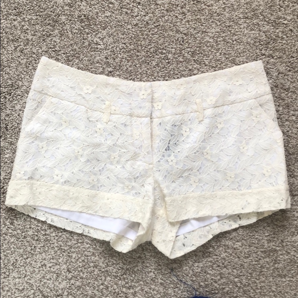 Floral Lace Shorts